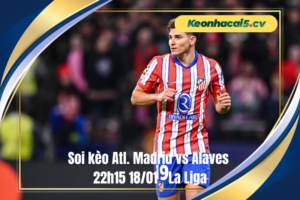 Đội hình dự kiến trước trận Atl. Madrid vs Alaves